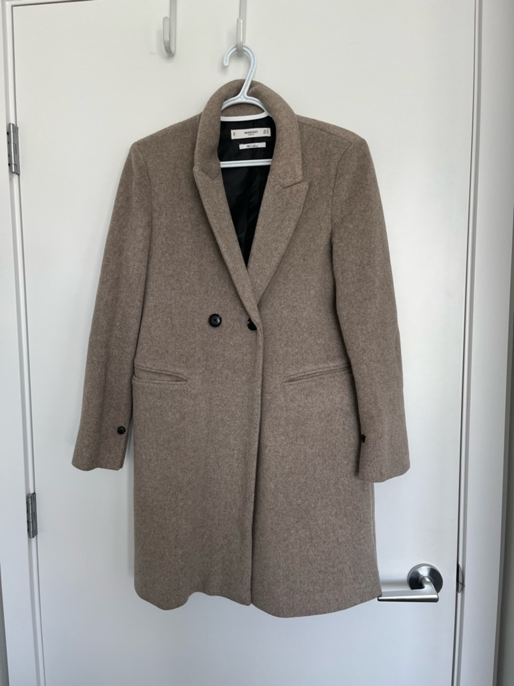 Mango Wool Blend Coat, oversized XS/S - fits like M